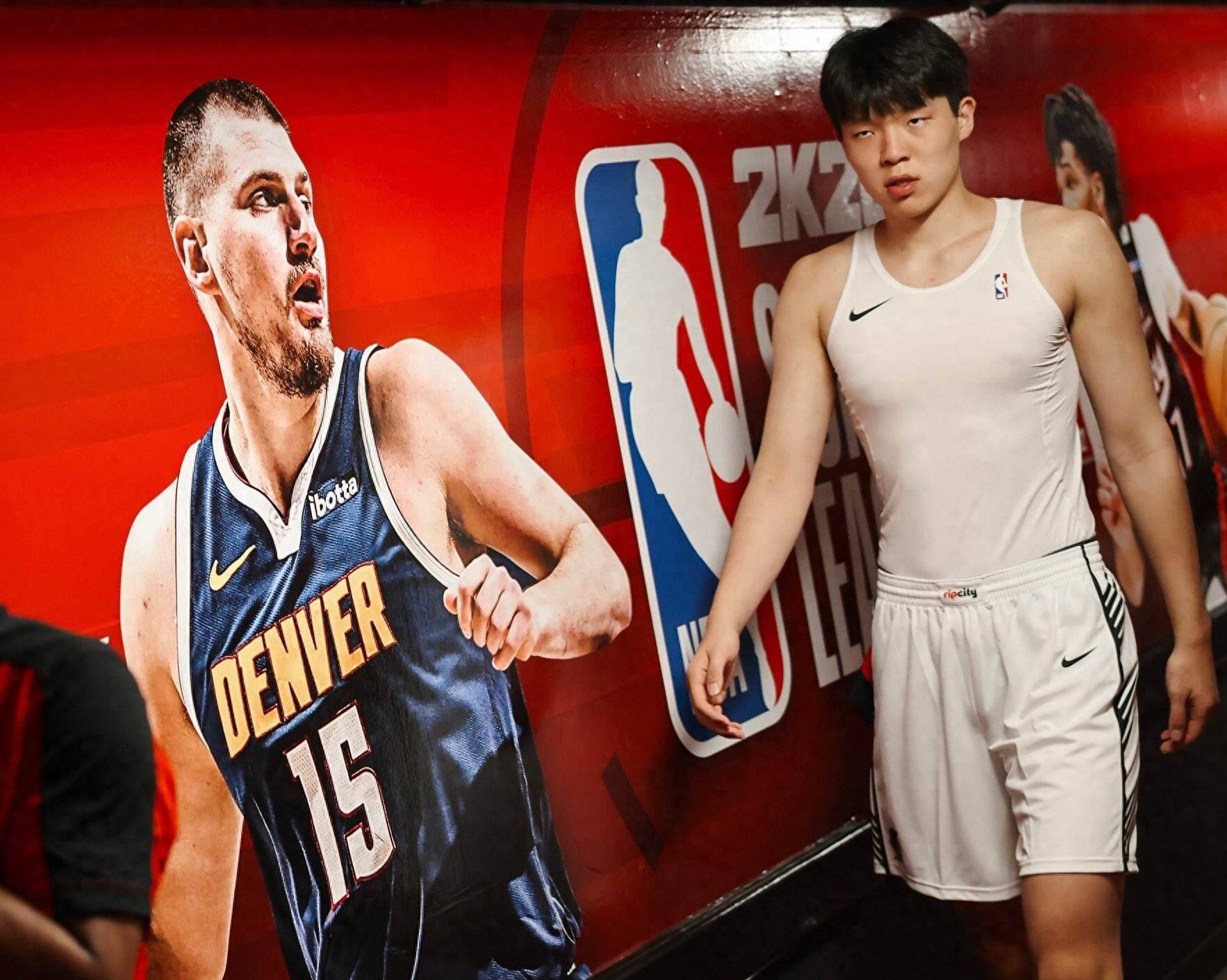 NBA选秀盛况回顾：太阳队三换一，开拓者大胆交易选中杨瀚森(杨瀚森夏联比赛视频)